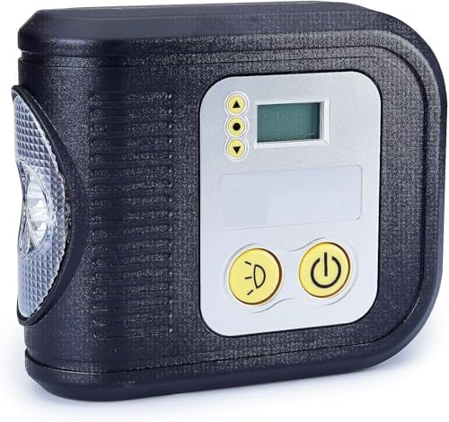 Versatile 12V Air Pump with Built-In LED Light