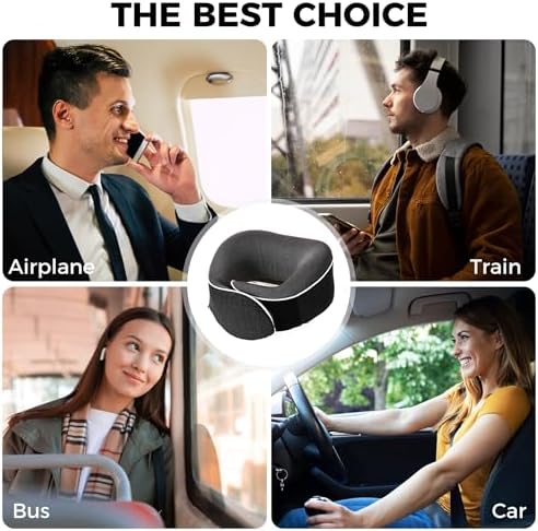 Multi-Purpose Travel Pillow Lightweight Comfortable for Airports Offices Cars