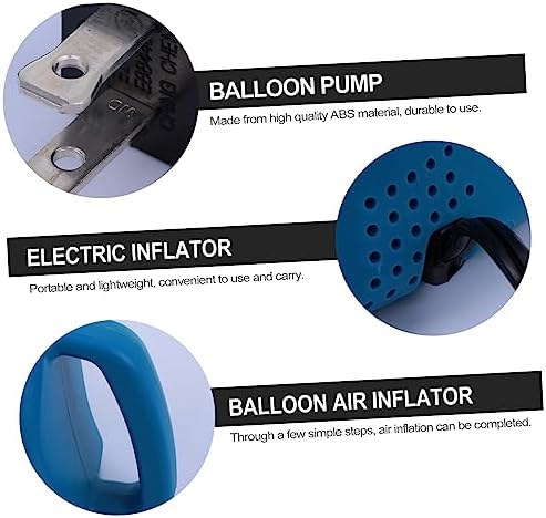 Amosfun Single Hole Electric Air Pump Portable Balloon Blower