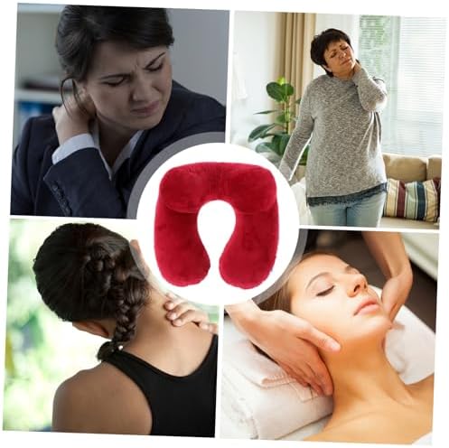Kisangel Inflatable U-Shaped Neck Pillow for Travel Ergonomic Support for Airplanes Cars Trains