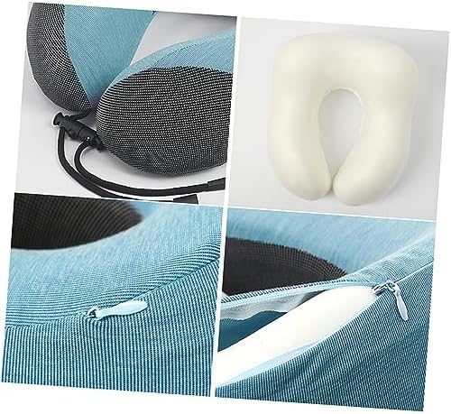 MAGICLULU 2pcs Travel Neck Pillow with Cervical Support