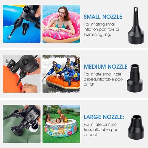 Quick InflateDeflate Pump for Outdoor Use