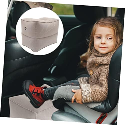 Safe Inflatable PVC Foot Pillow for Airplane Car Train
