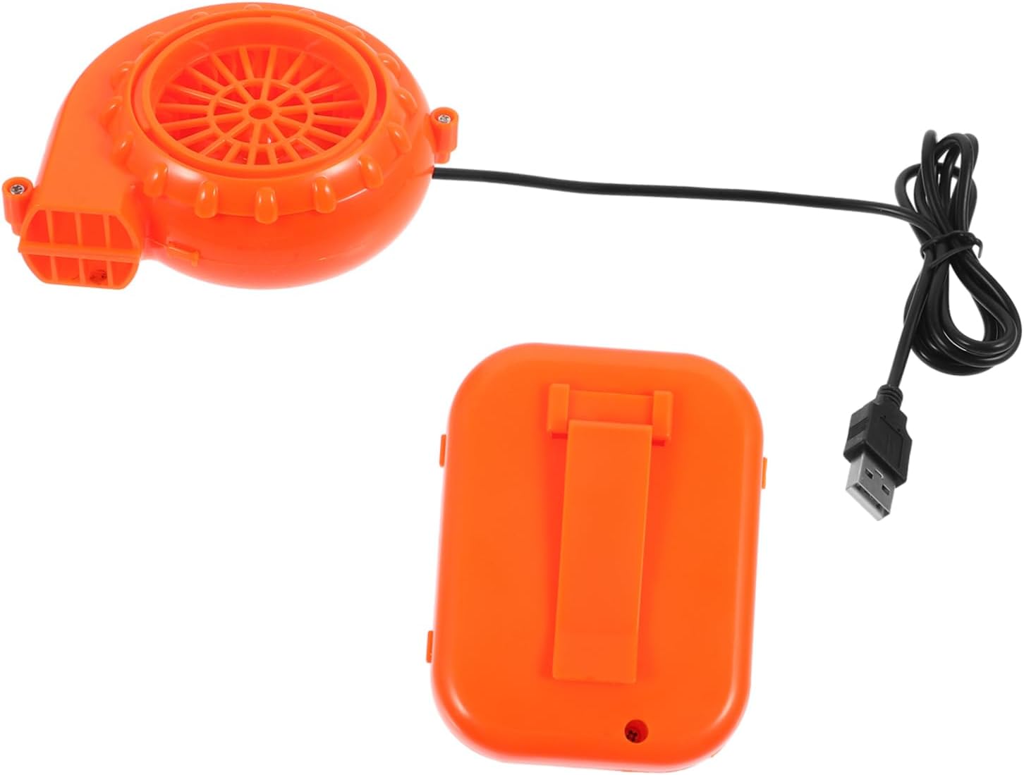 Garneck Mini Blower Paper Plate Holder Reusable Gauge-Up Air Pump Portable Effective