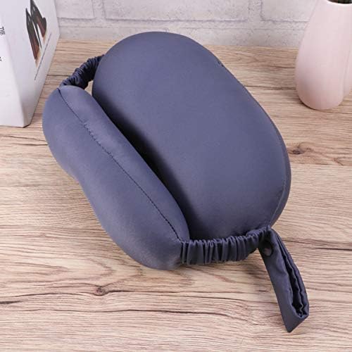 Ergonomic Travel Pillow with Eye Mask Comfort for Neck and Eyes