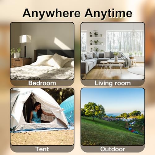 Thick Velvet Texture 18 Air Mattress with Built-In Pump for Camping Home