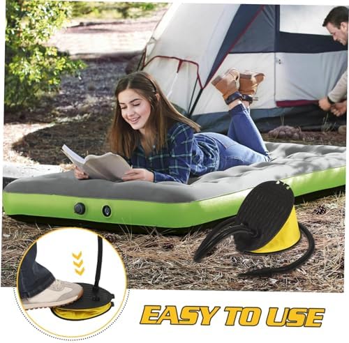 HOLIDYOYO Quick-Fit Foot Pump