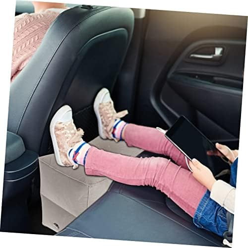 Safe Inflatable PVC Foot Pillow for Airplane Car Train