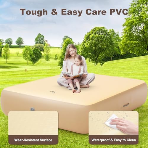 1000 LBS Support King Air Mattress with Infinite Fiber Structure