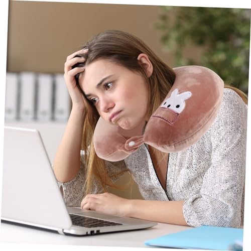 U-Shaped Travel Neck Pillow for Airplanes Cars and Comfort Sleep