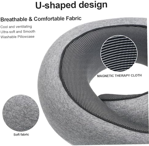 Neck Travel Pillow With Memory Foam Support
