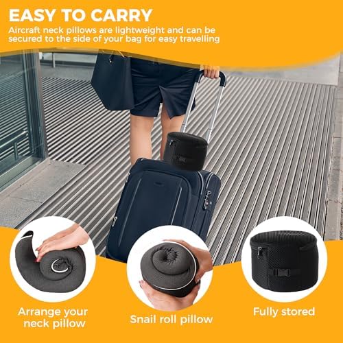 Multi-Purpose Travel Pillow Lightweight Comfortable for Airports Offices Cars