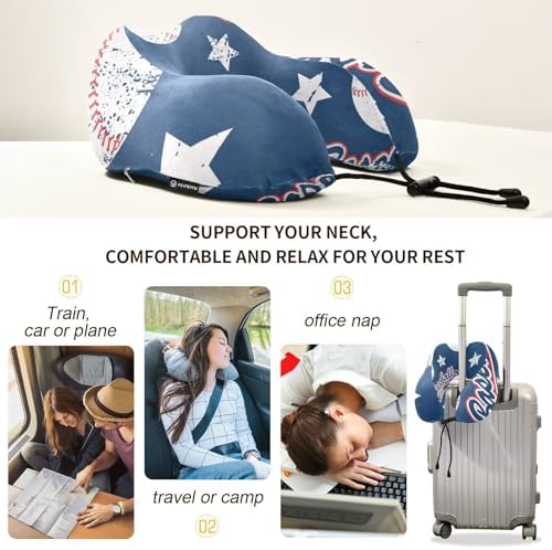 SUABO Travel Neck Pillow Neck Pillow for Car Airplane Home Recliner Use