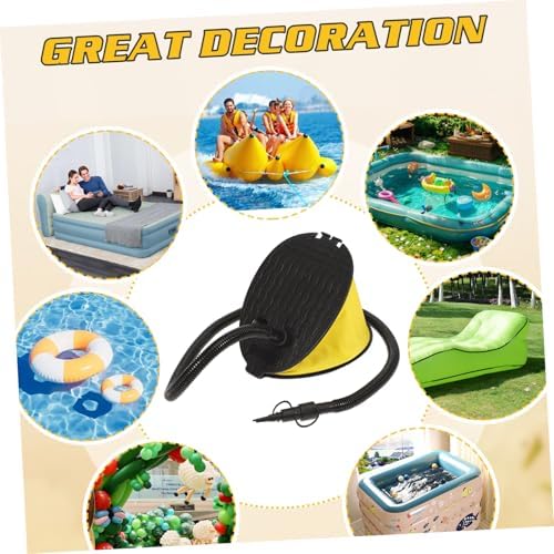 HOLIDYOYO Quick-Fit Foot Pump