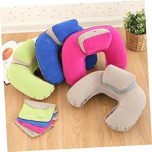 PRETTYZOOM U-Shape Inflatable Neck Pillow
