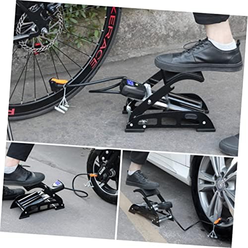 Portable High Voltage Foot Pump with Digital Display for Electric Cars Bicycles