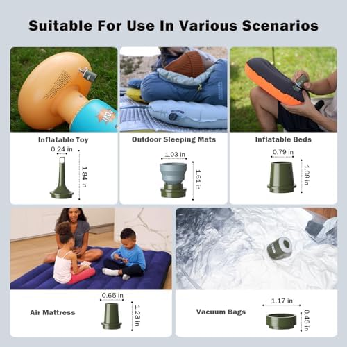 Powerful Travel Inflater for Camping Travel