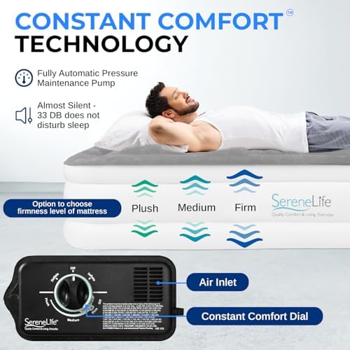 SereneLife Luxury Full Size AirMattress