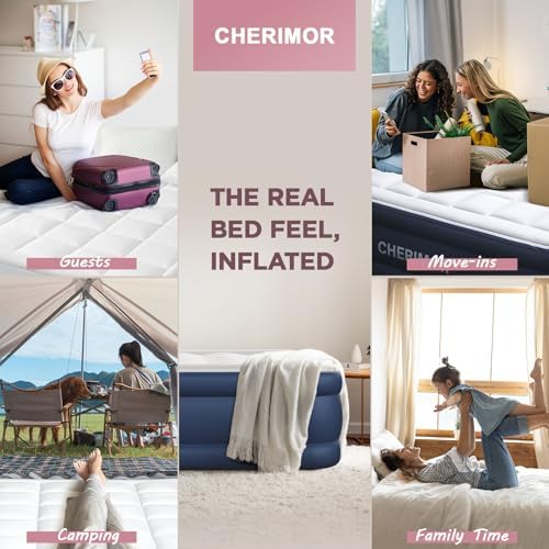 CHERIMOR Twin XL Air Mattress - Comfort for Everyone