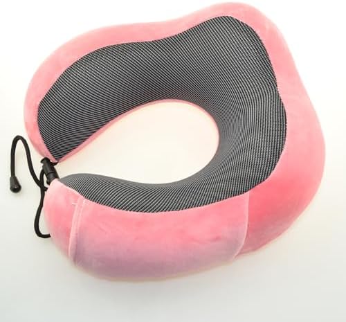 Bi-Trust U-Shape Memory Foam Travel Pillow Neck Support
