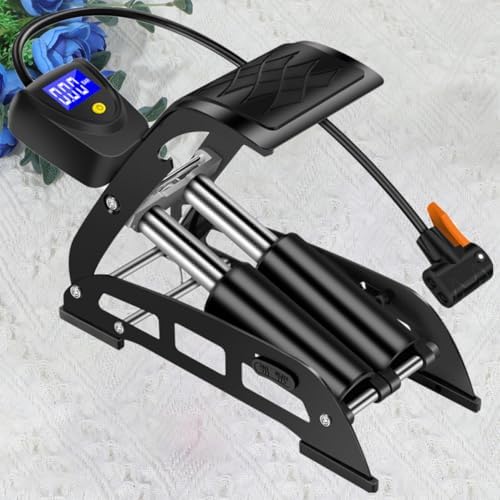 Carbon-Steel Step Pedal Air Pump for Easy Inflation