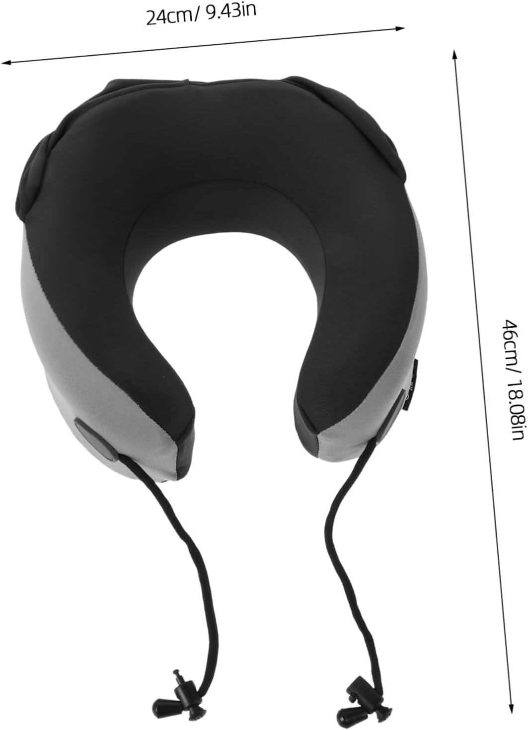 Garneck Travel Pillow - U-Shape Memory Foam Neck Support Pillow for Car Office and Sleep