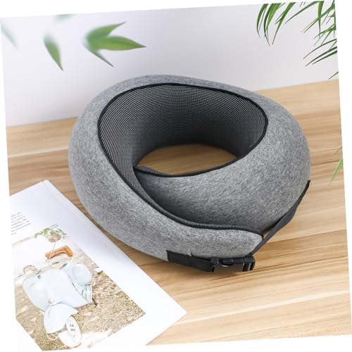 Luxshiny Travel Pillow Ergonomic Neck Support for Airplane Car Train