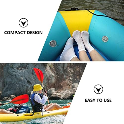 Cabilock Electric Air Pump 600W-Compact Quick InflatDeflate for Boats More