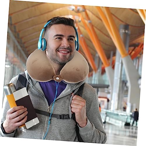 Amosfun Comfortable U-Shape Neck Pillow for Travel