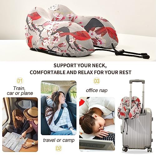 WusikdAdjustable Travel Pillow with Titanium Cover - Heat-Resistant for Professional Athletes Daily Use