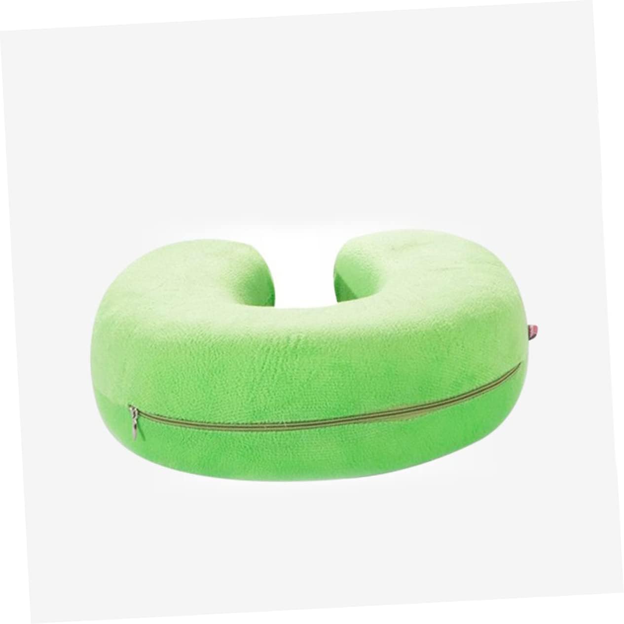 Unomor Memory U-Shaped Neck Pillow for Neck Support Comfortable Travel Pillow Coffee Color