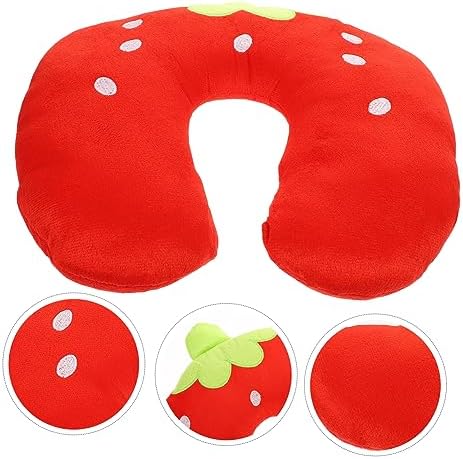 LIFKOME U-Shaped Travel Neck Pillow with PP Cotton Fill