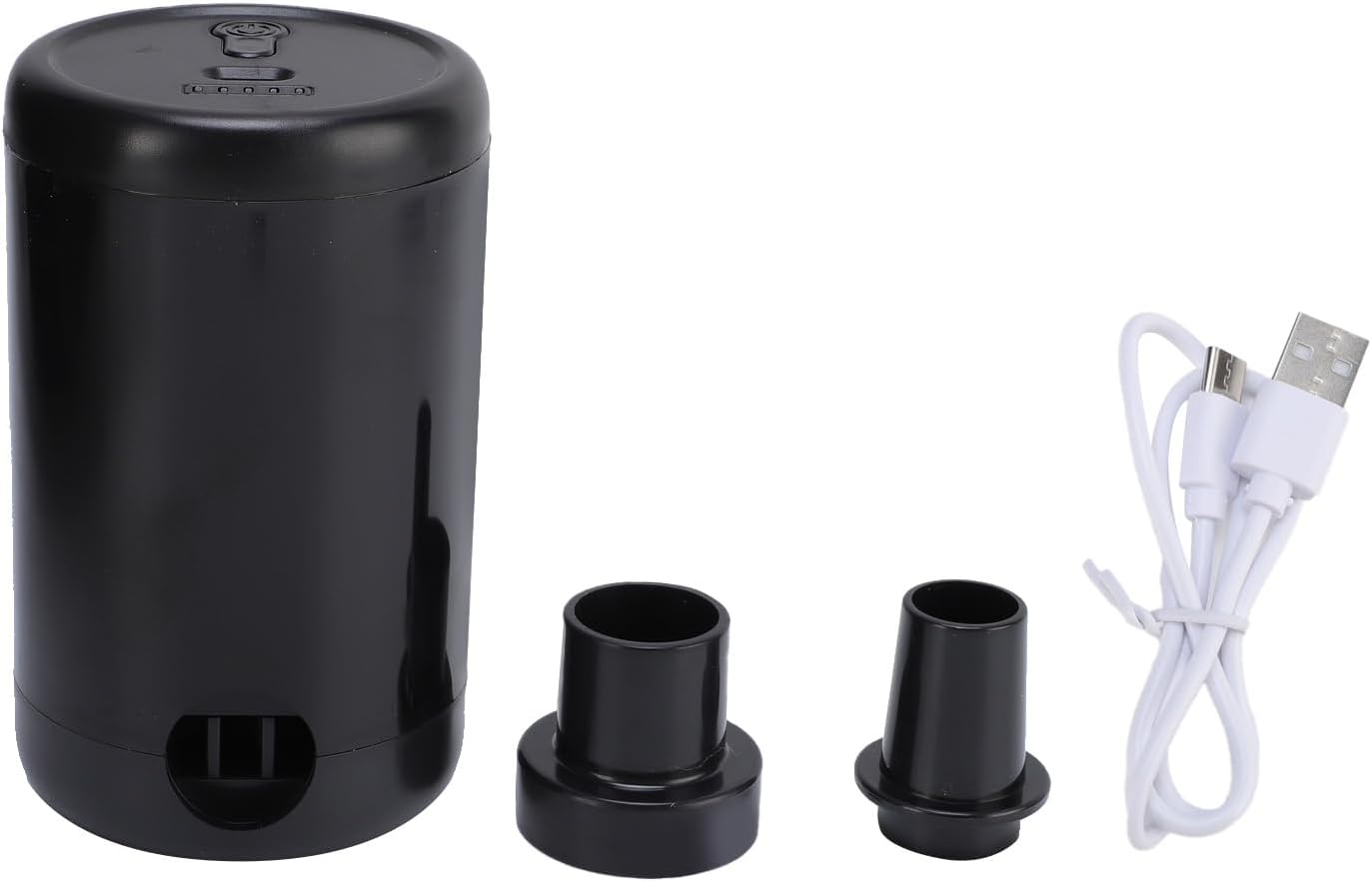 TOPINCN Portable Cordless Air Pump 2 Nozzles USB Rechargeable for Mattresses Pools