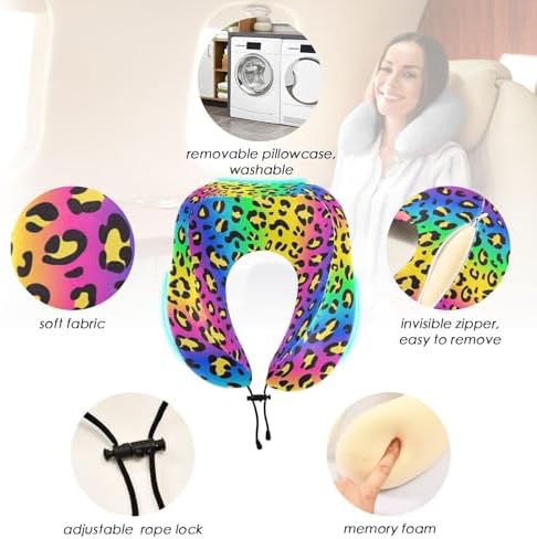 ALAZA Memory Foam Neck Pillow for Planes