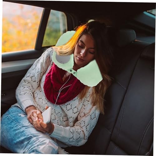 Healifty Inflatable Neck Pillow for Travel