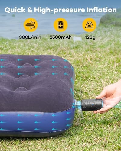 Mini Rechargeable Air Pump Boyle 4500Pa for Inflatables - Lightweight Powerful