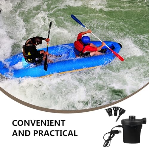 Rechargeable USB Electric Air Pump - Fast Inflater for Air Mattresses and Inflatables