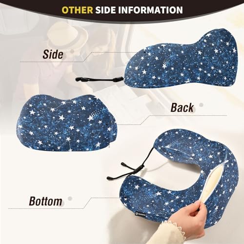 OTVEE Travel Pillow Comfort Neck Support Best for Airplane Home Use