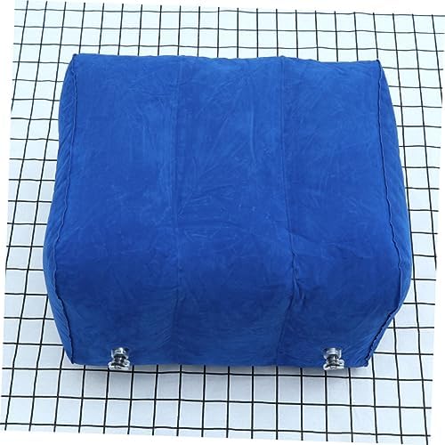 GRIRIW Inflatable Foot Rest Pillow for Travel and Office Comfort
