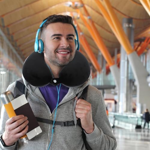 Garneck Memory Foam Pillow Travel Neck Pillow