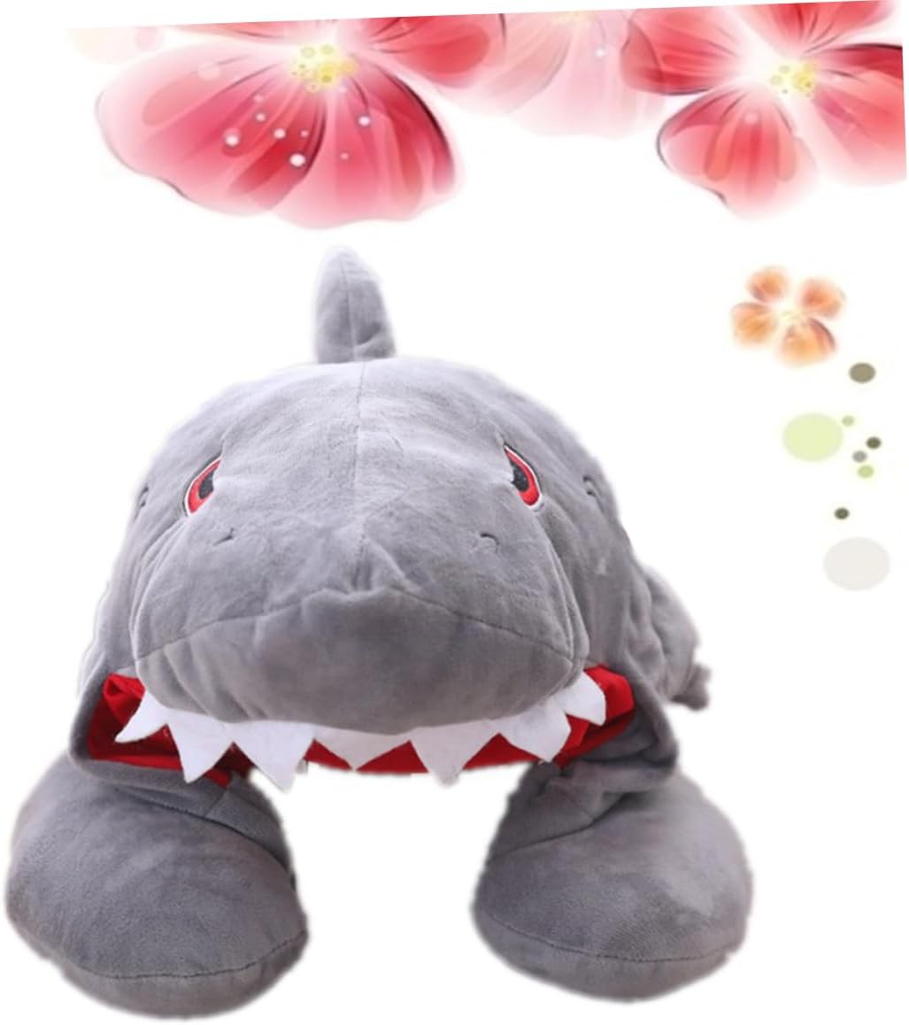 Shark Head Travel Pillow for Adults and Kids Unisex Perfect for Sleeping Wearing and Fun Parties