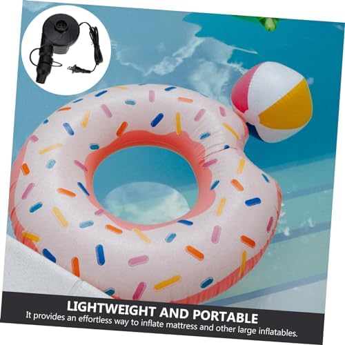 Amosfun Quick Inflatable Electric Pump - Dual Use for Mattresses Toys