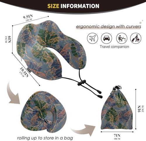 ALAZA Travel Neck Pillow for Air Travellers
