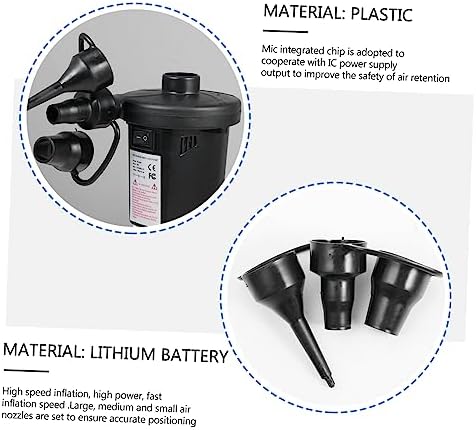Happyyami Rechargeable Air Pump for Mattresses Rafts Pools