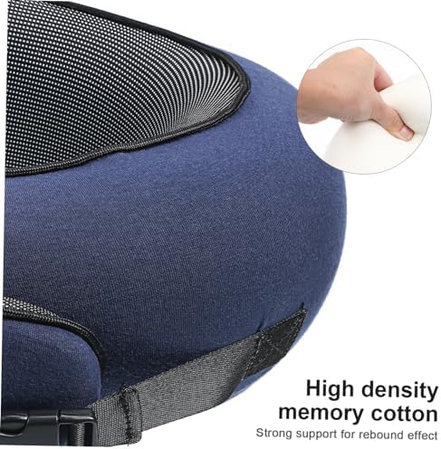 U-Shape Memory Foam Travel Pillow with Neck Support