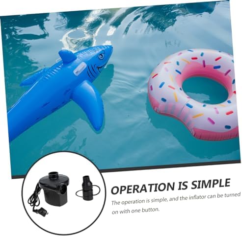 Amosfun Quick Inflatable Electric Pump - Dual Use for Mattresses Toys