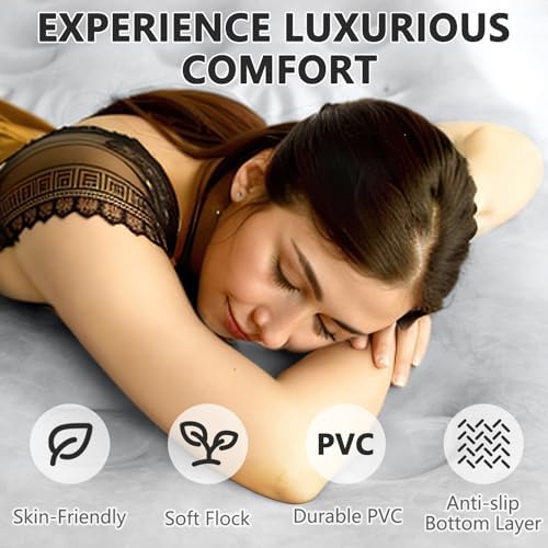 EKEPE 18-in Air Mattress with Headboard - Perfect for Camping and Home Use