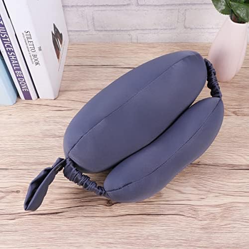 Ergonomic Travel Pillow with Eye Mask Comfort for Neck and Eyes