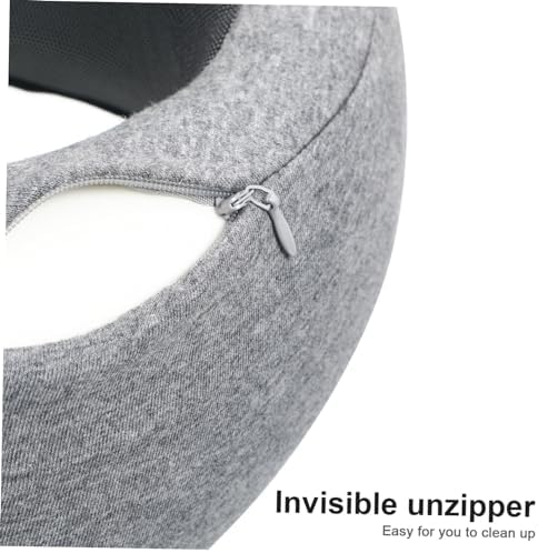 ERINGOGO Memory Foam Travel Pillow for Airplane Car Sleep Supportive Durable