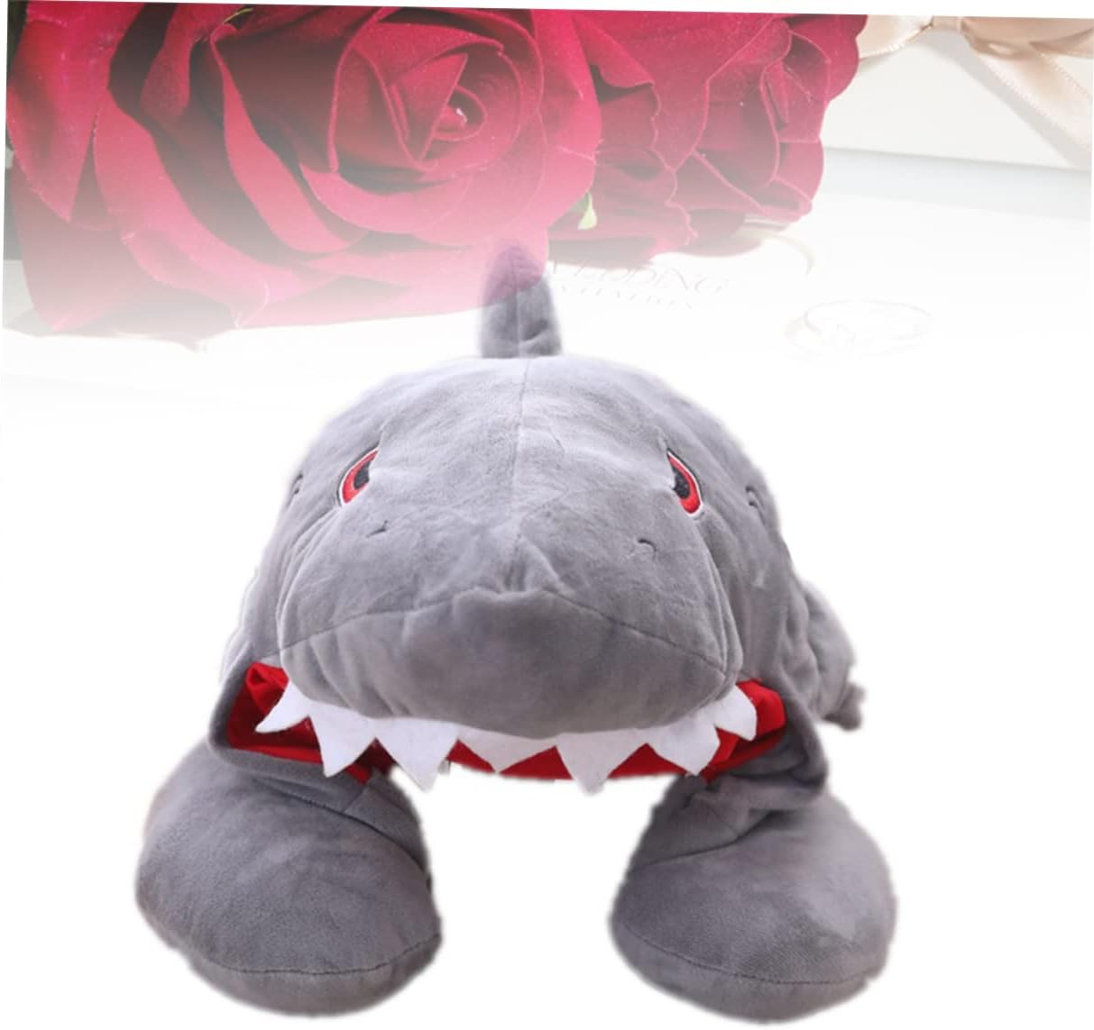 Shark Head Travel Pillow for Adults and Kids Unisex Perfect for Sleeping Wearing and Fun Parties